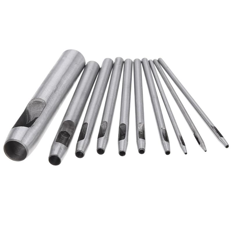 Premium Leather Hole Punch Set – Heavy Duty Belt & Craft Punching Tool Kit (Multiple Sizes)