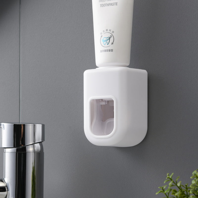 Wall-Mounted Minimalist Toothpaste Dispenser