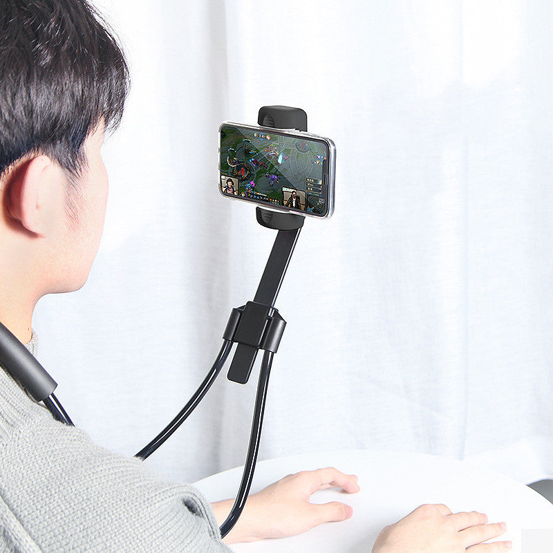 Wearable Neck Phone Holder, Flexible & Adjustable