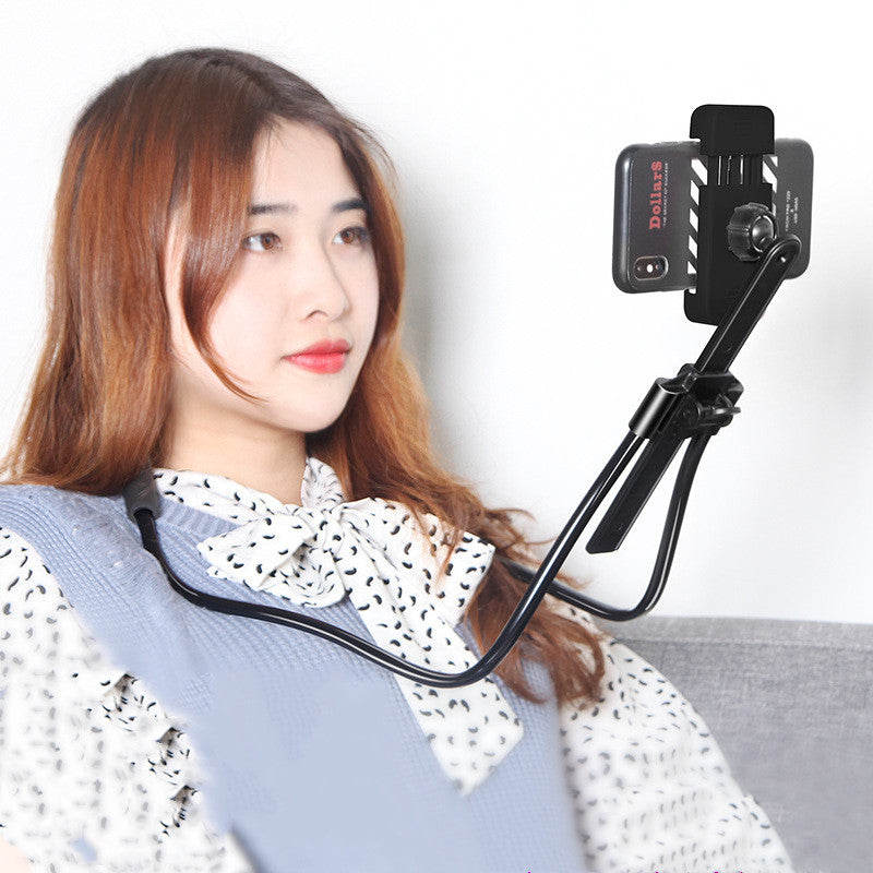 Wearable Neck Phone Holder, Flexible & Adjustable