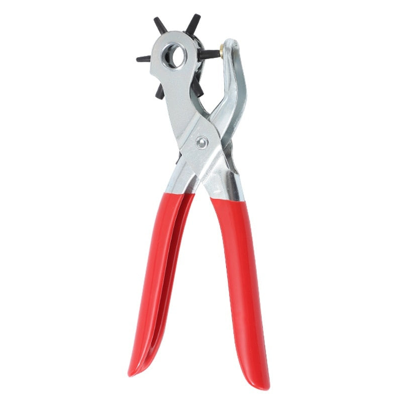 Heavy-Duty Rotary Leather Hole Punch Tool